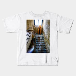 witch, mystery, abandoned, ruin, monastery Kids T-Shirt